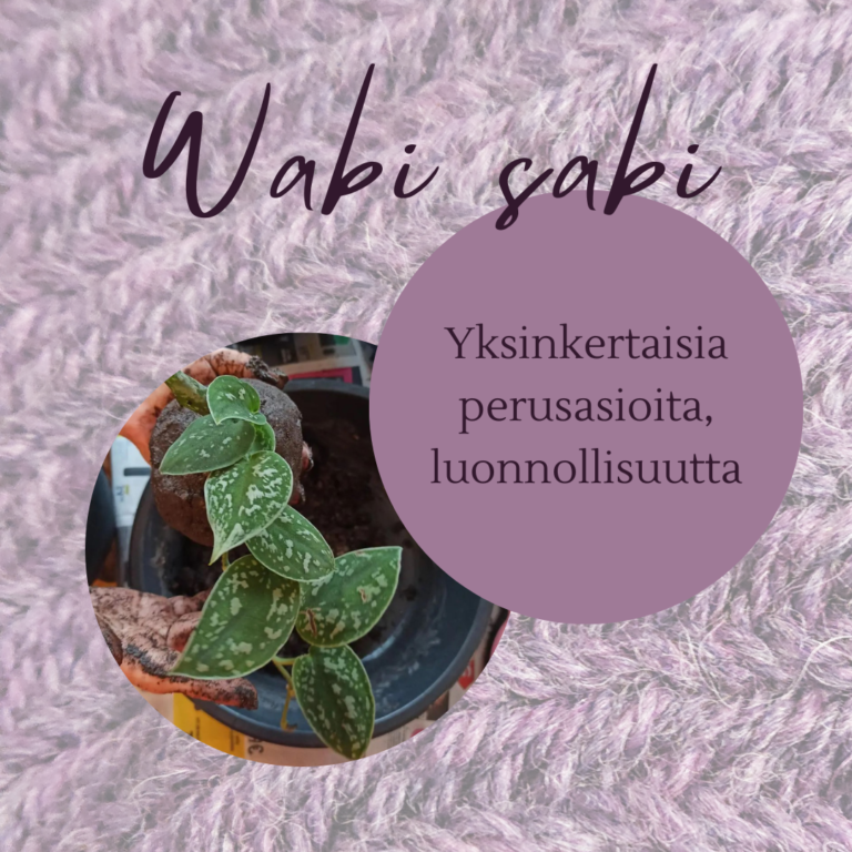 Wabi sabi Instagramkuva